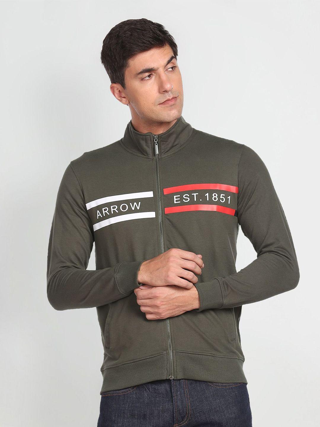 arrow-sport-typography-printed-mock-collar-sweatshirt