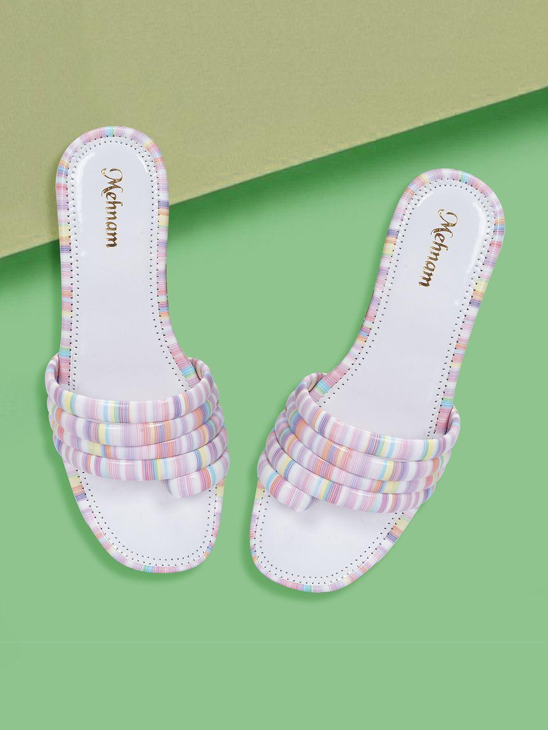 mehnam-candy-striped-one-toe-flats