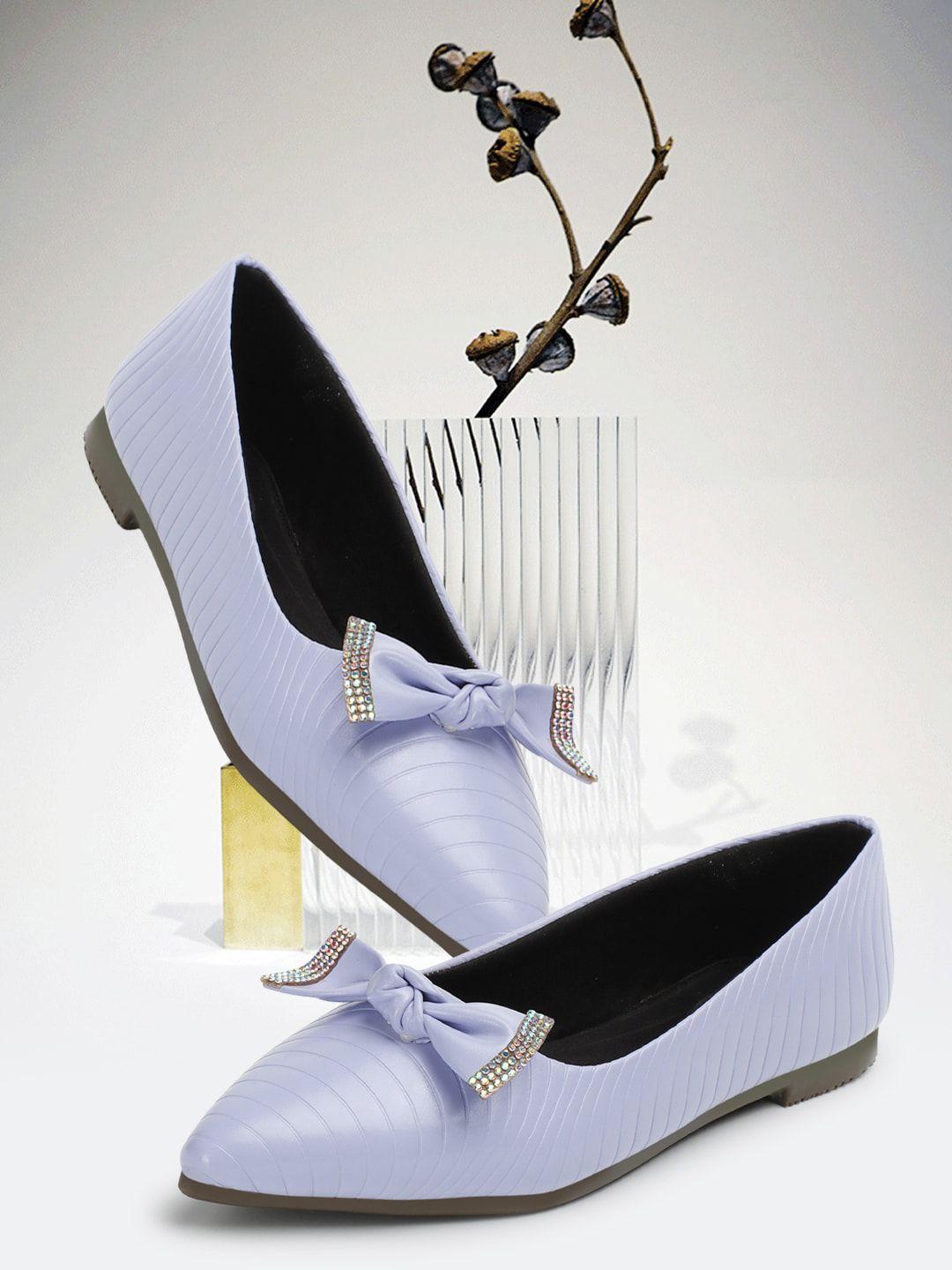iconics-bow-detail-pointed-toe-ballerinas