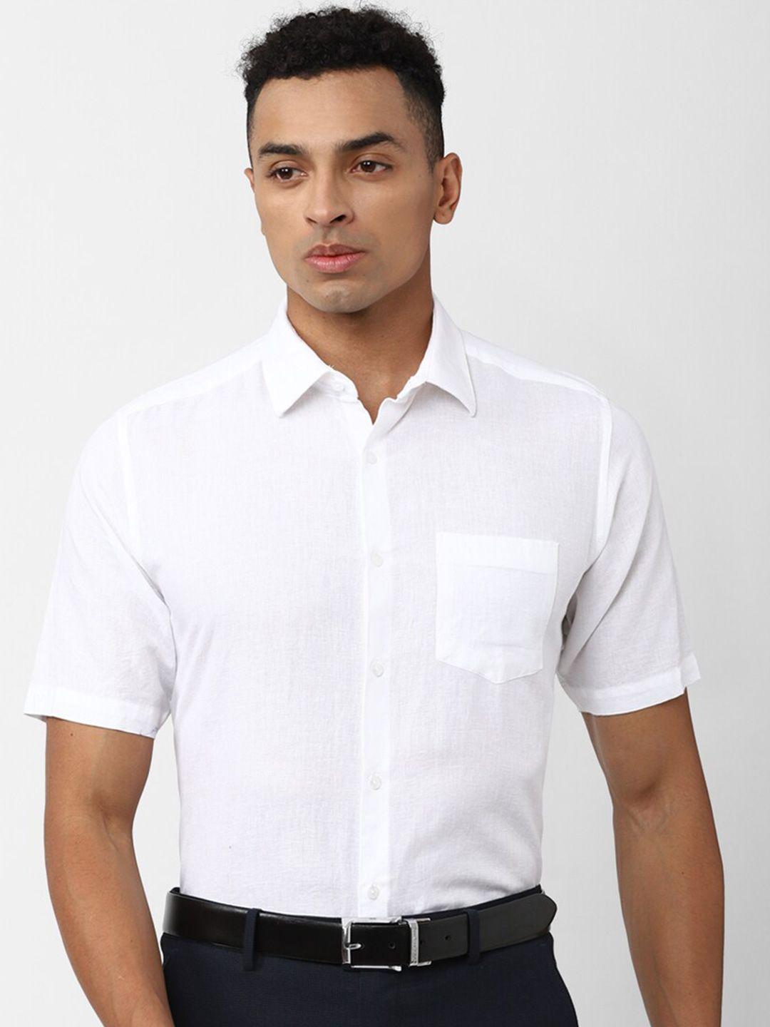 van-heusen-cotton-linen-formal-shirt