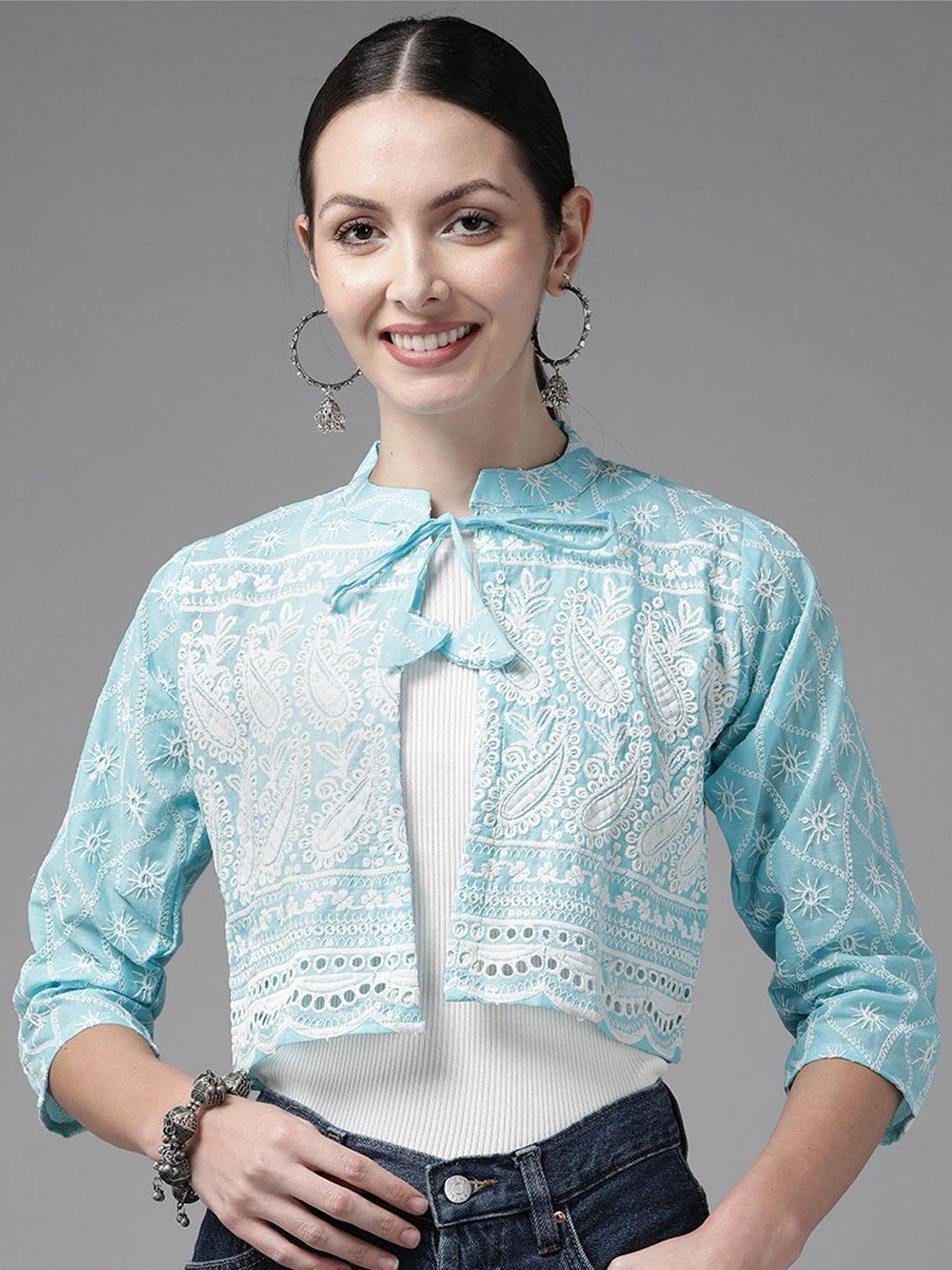 baesd-paisley-embroidered-crop-cotton-ethnic-shrug