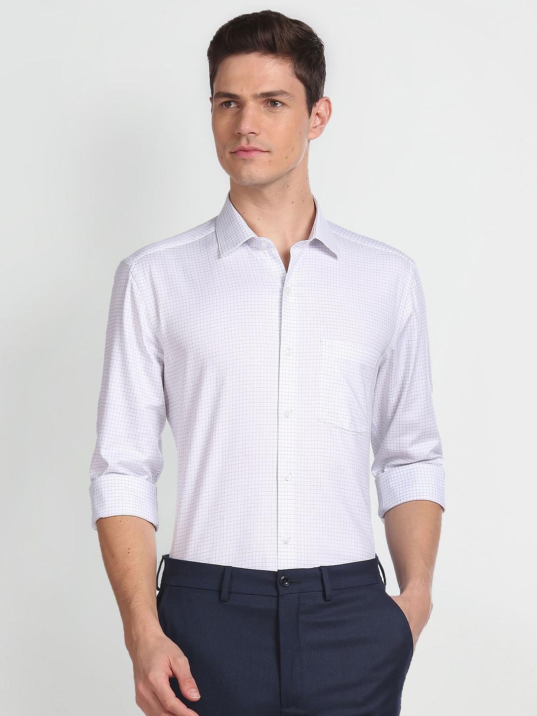 arrow-regular-fit-opaque-checked-casual-shirt