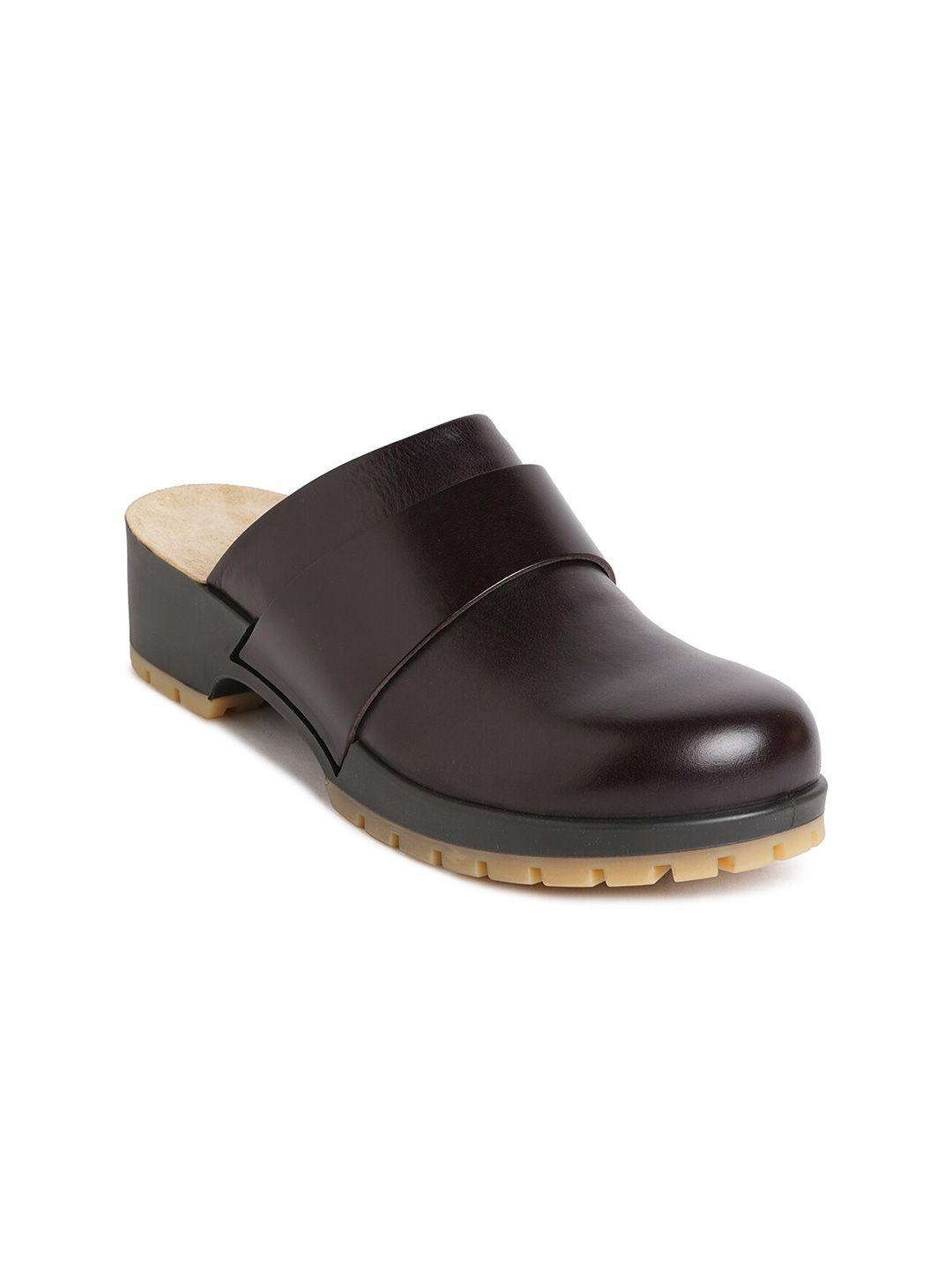 ecco-round-toe-leather-platform-heel-mules