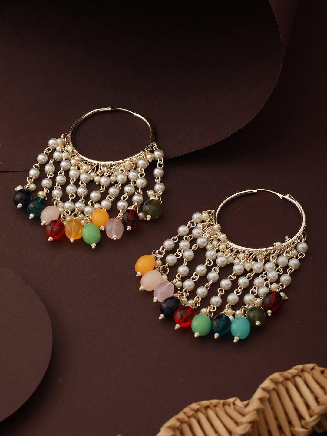 priyaasi-gold-plated-contemporary-hoop-earrings