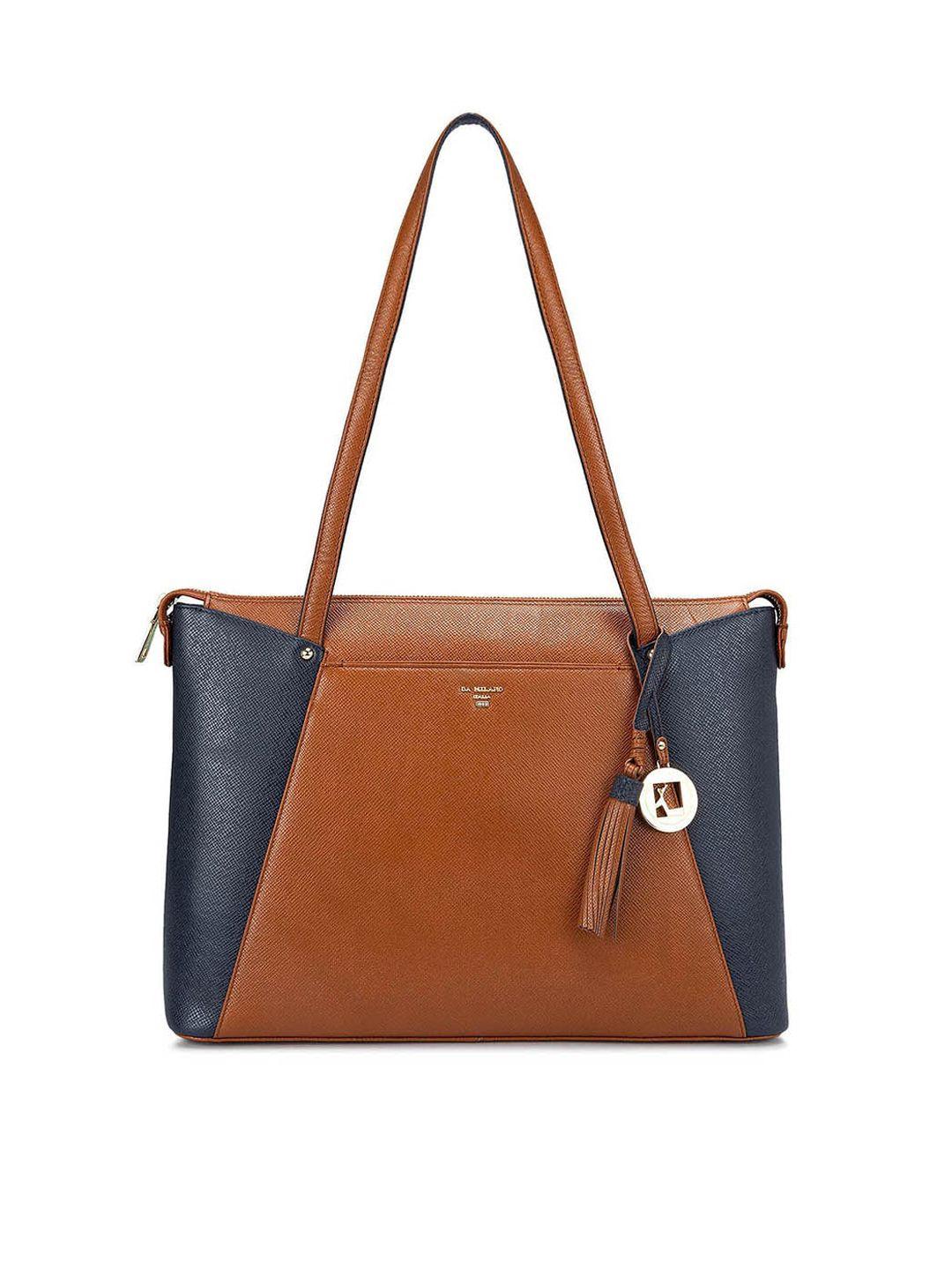 da-milano-colourblocked-leather-structured-shoulder-bag