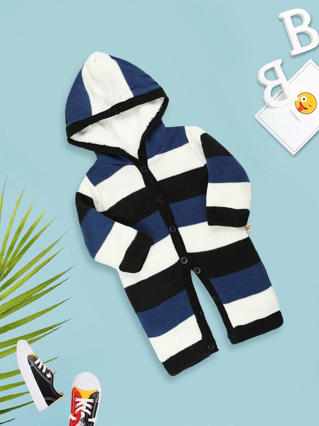 meemee-infants-striped-cotton-rompers