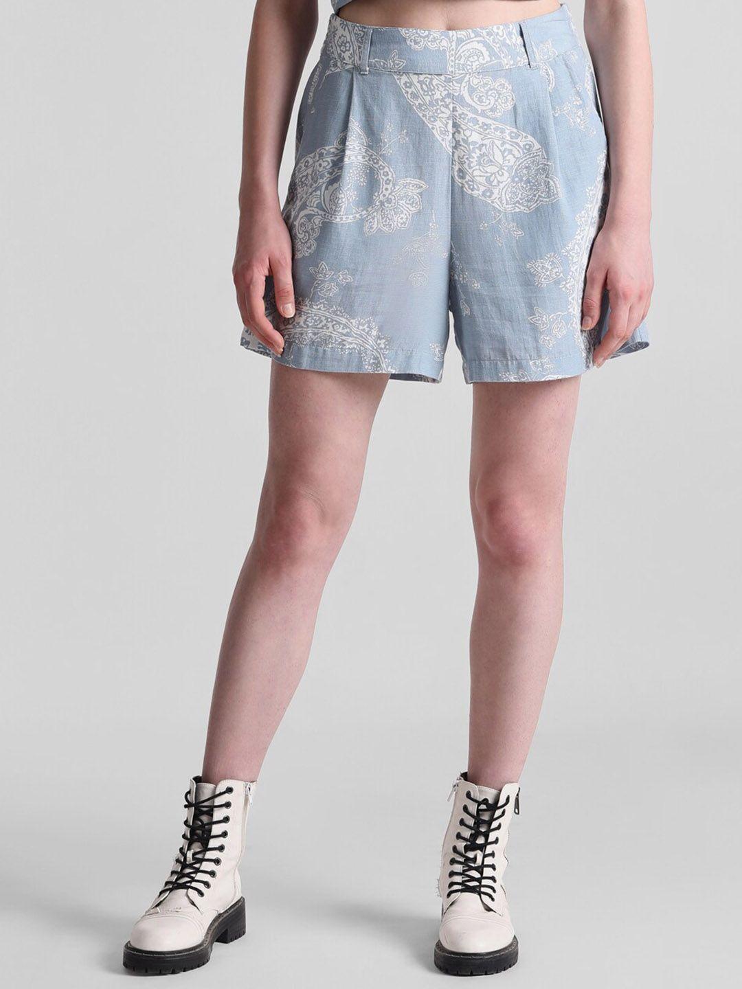 only-women-onl-slay-floral-printed-shorts