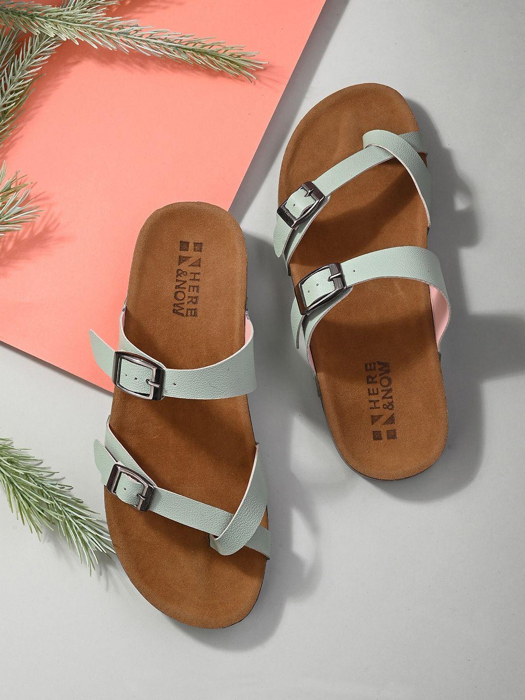 here&now-sea-green-double-strap-one-toe-flats