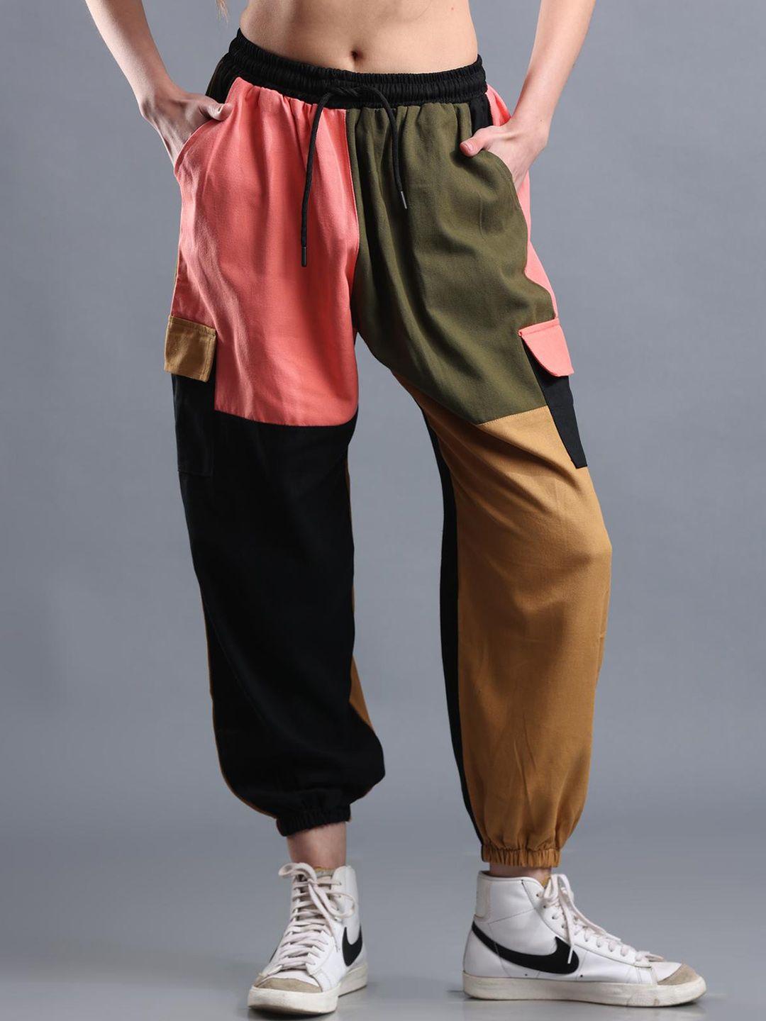 the-dance-bible-women-relaxed-fit-colourblocked-baggy-cotton-anti-odour-joggers