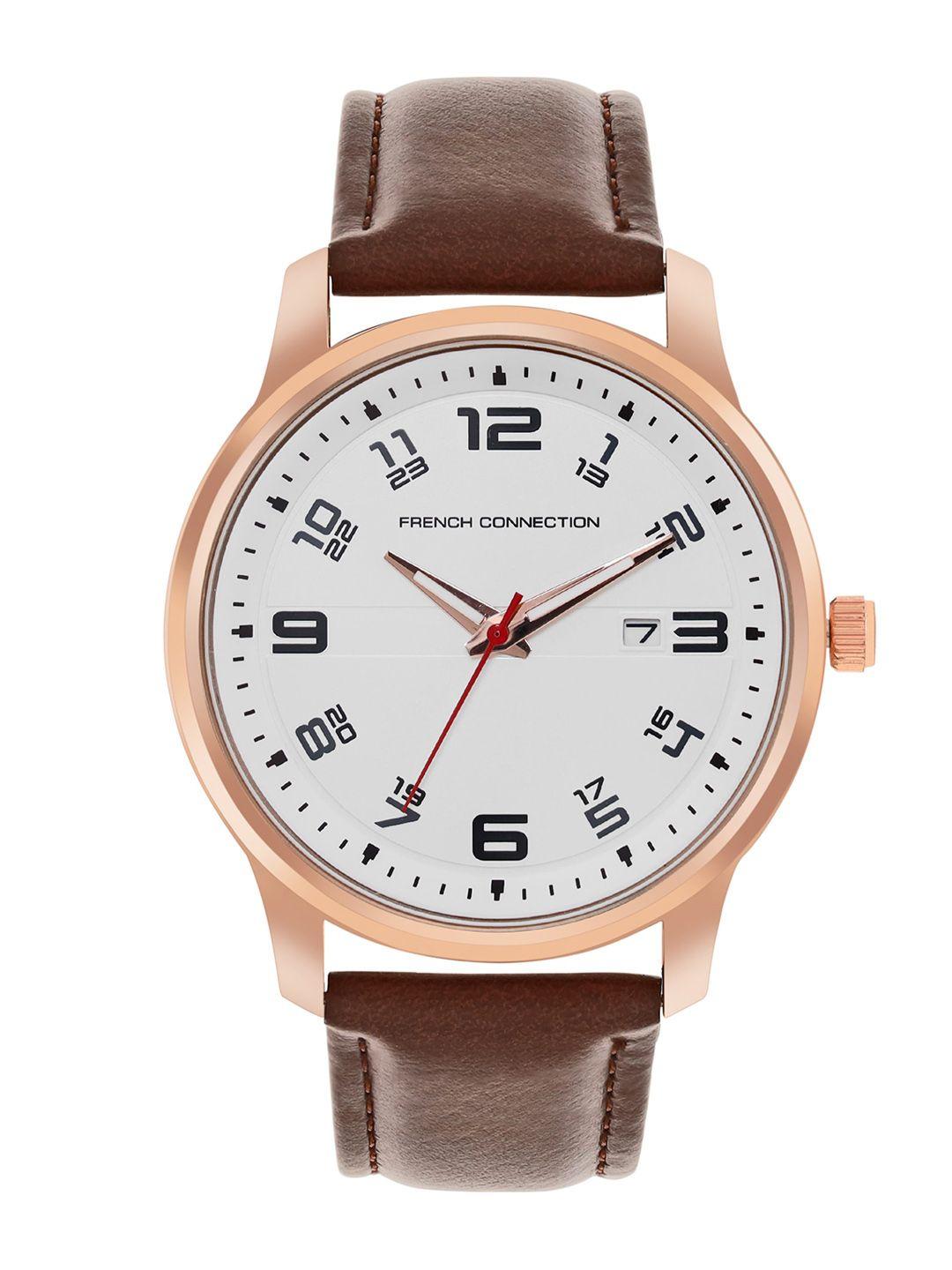 french-connection-men-dial-&-leather-straps-analogue-watch-fcn00046c