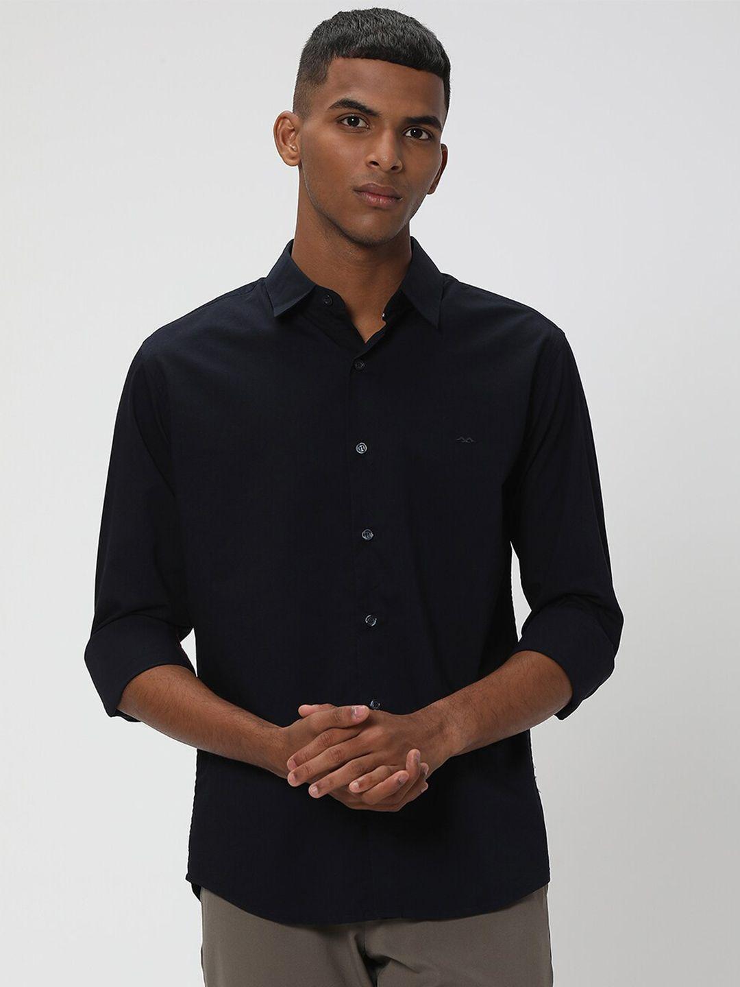 mufti-slim-fit-spread-collar-casual-shirt