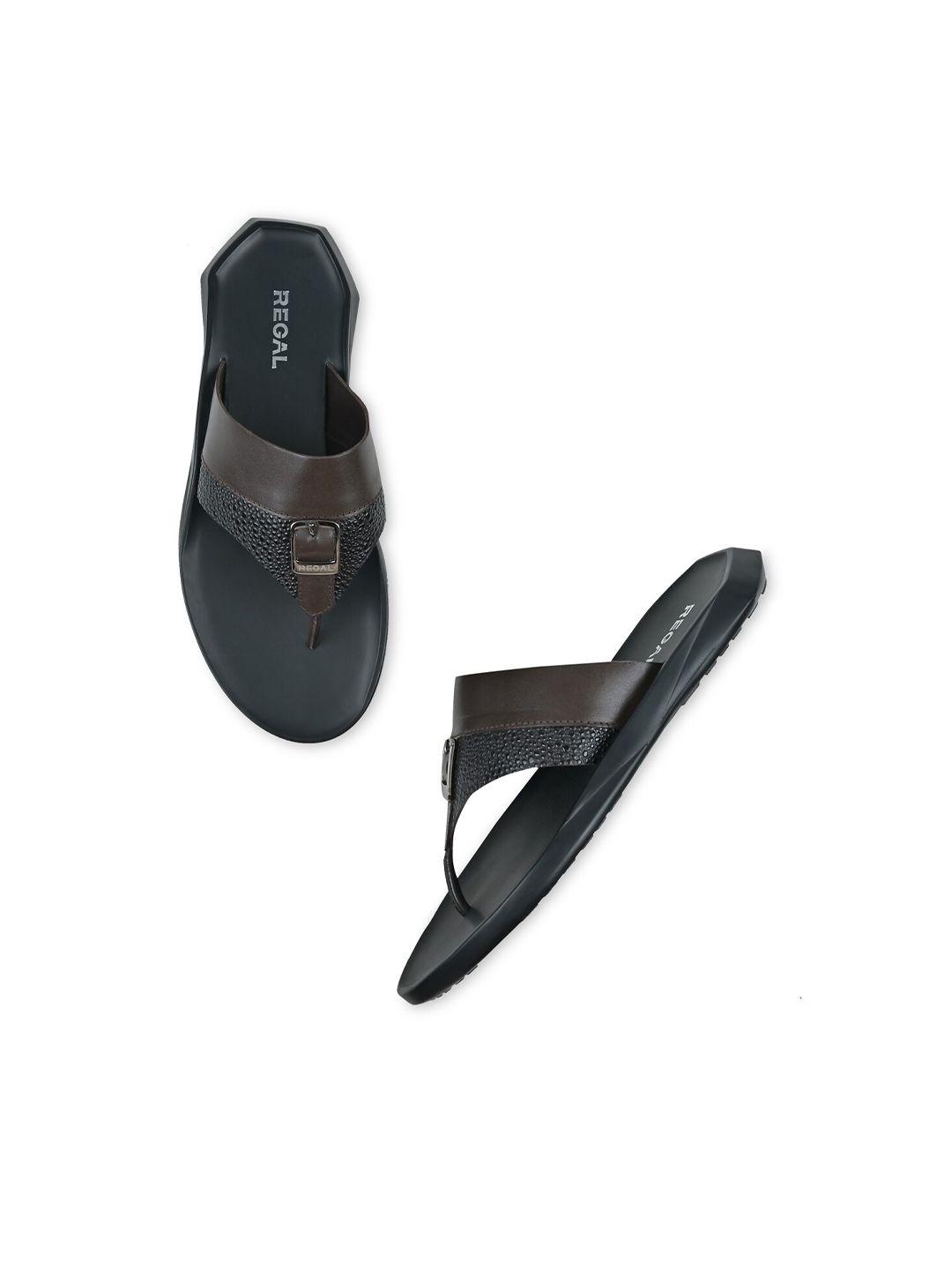 regal-men-textured-leather-comfort-sandals