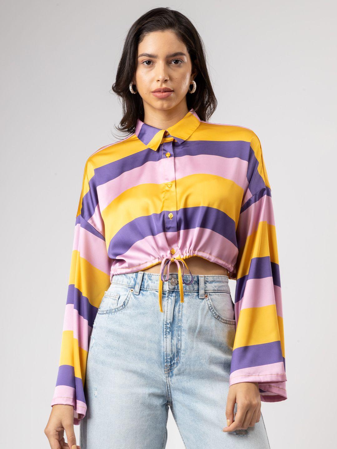 h&m-vibrant-bold-striped-shirt