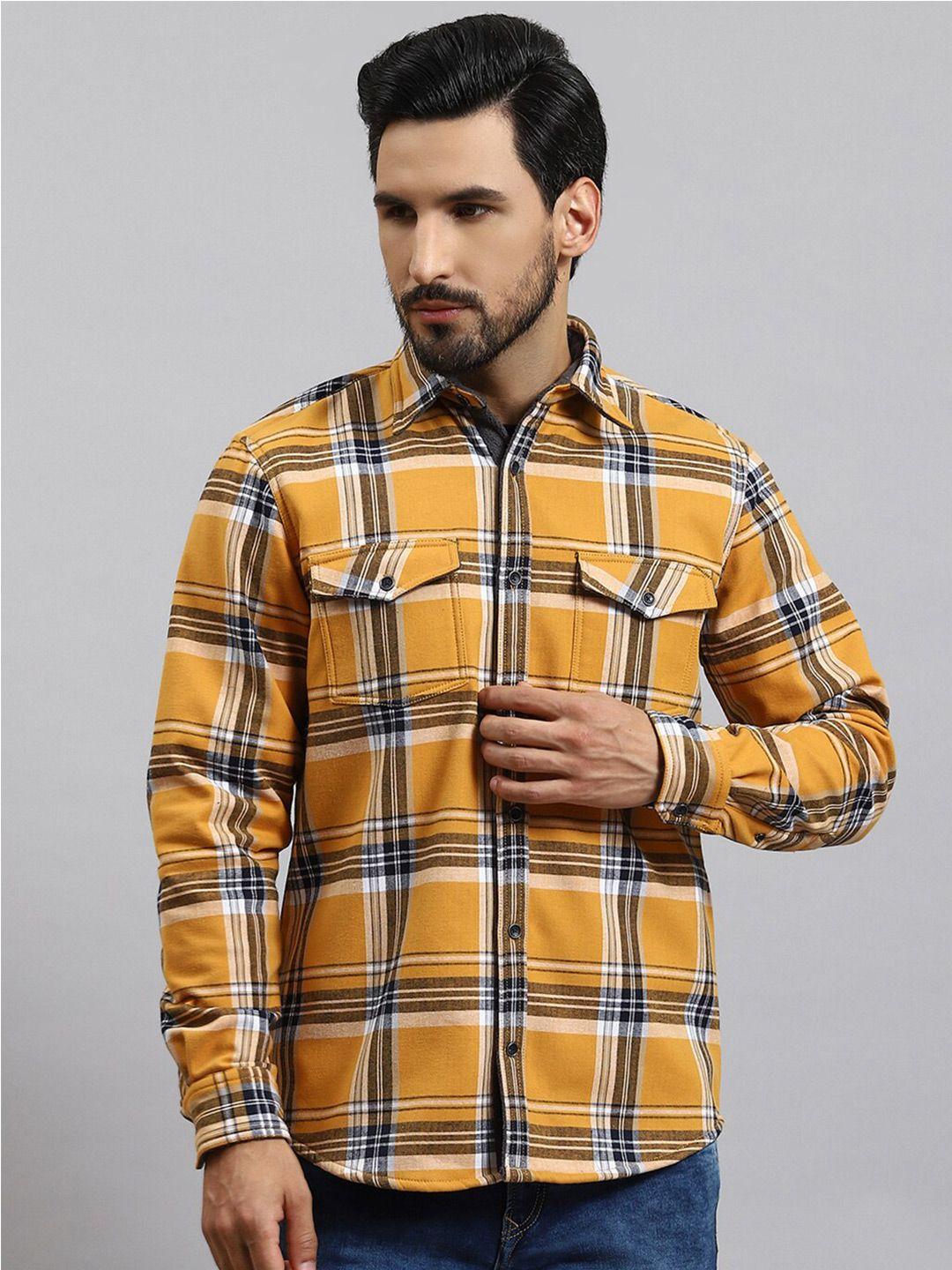 monte-carlo-tartan-checked-classic-opaque-regular-fit-cotton-casual-shirt