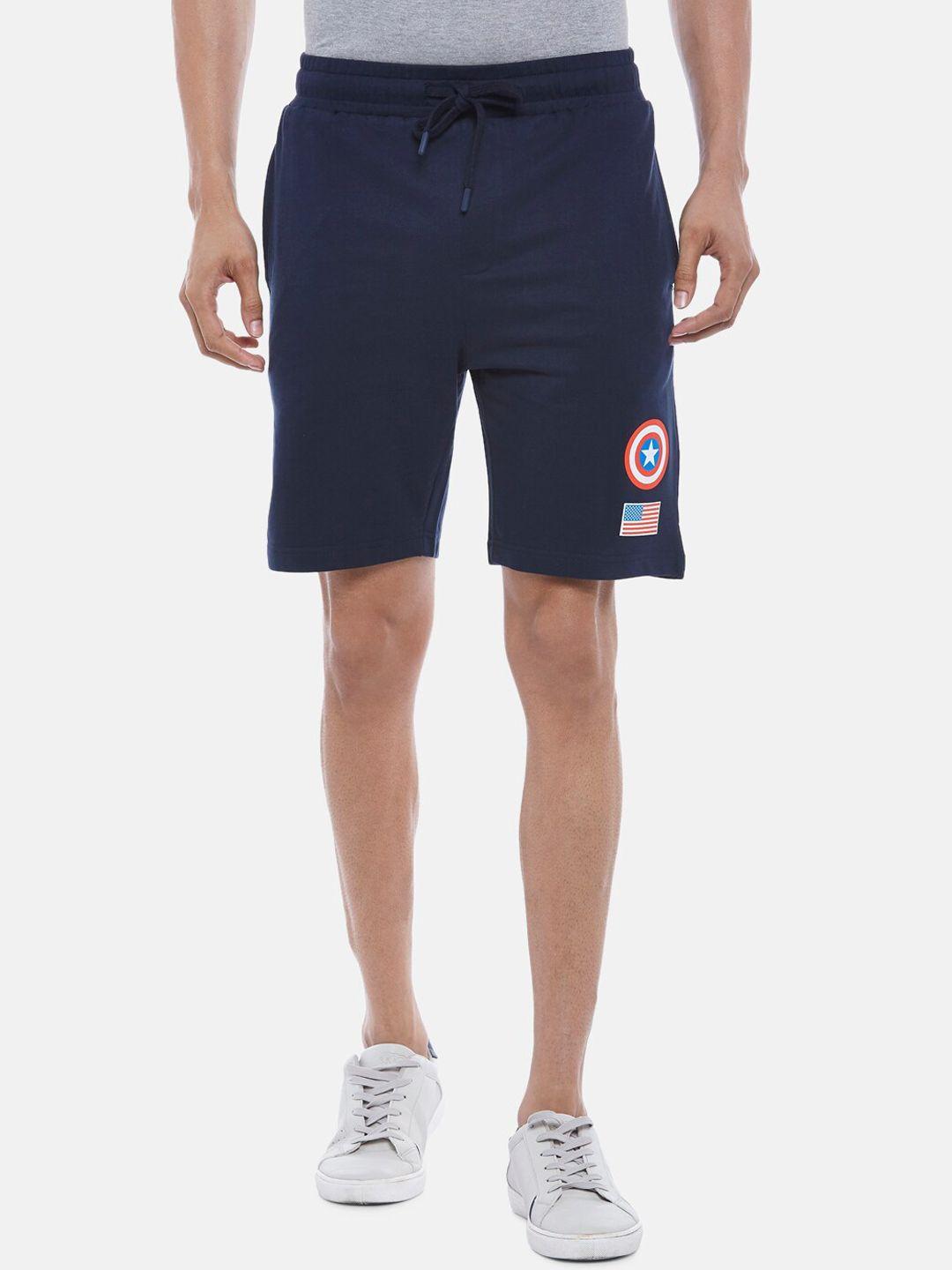 sf-jeans-by-pantaloons-men-navy-blue-captain-america-slim-fit-shorts