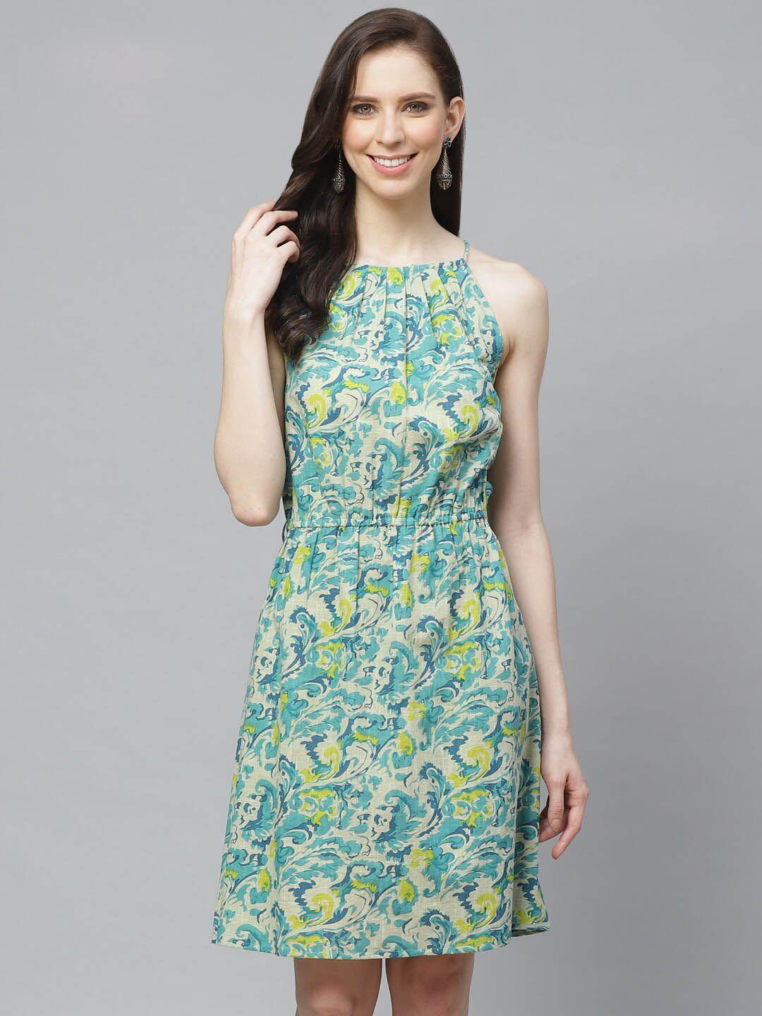 nayo-multicoloured-floral-print-maternity-a-line-dress