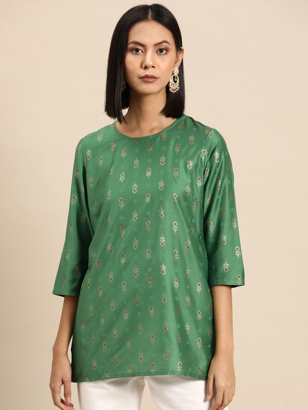 all-about-you-floral-foil-printed-kurti
