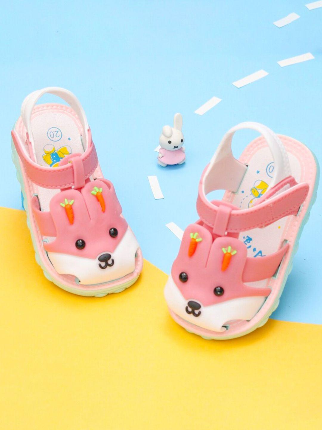 yellow-bee-girls-pink-comfort-sandals