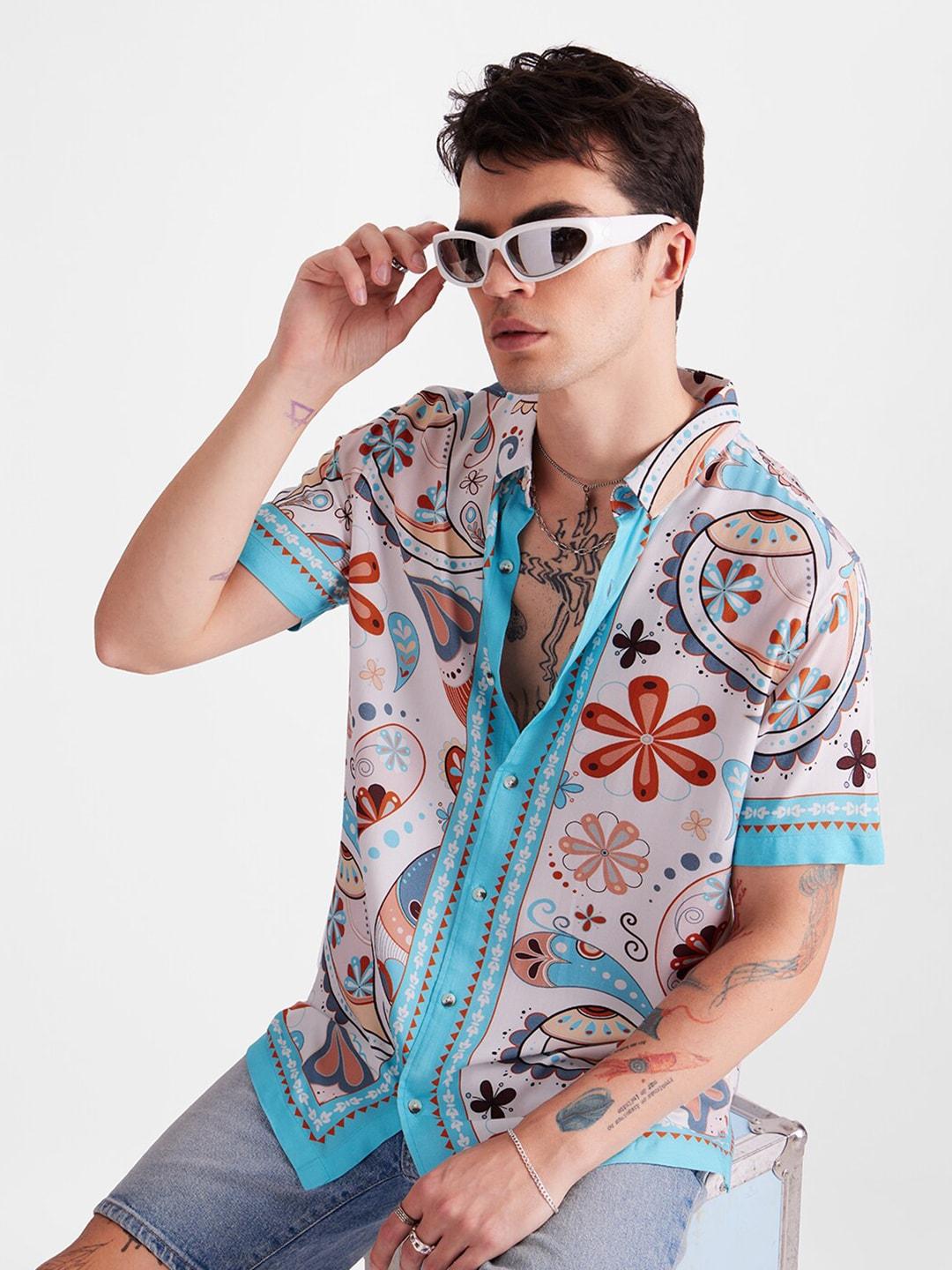 the-souled-store-men-white-ethnic-motifs-printed-spread-collar-casual-shirt