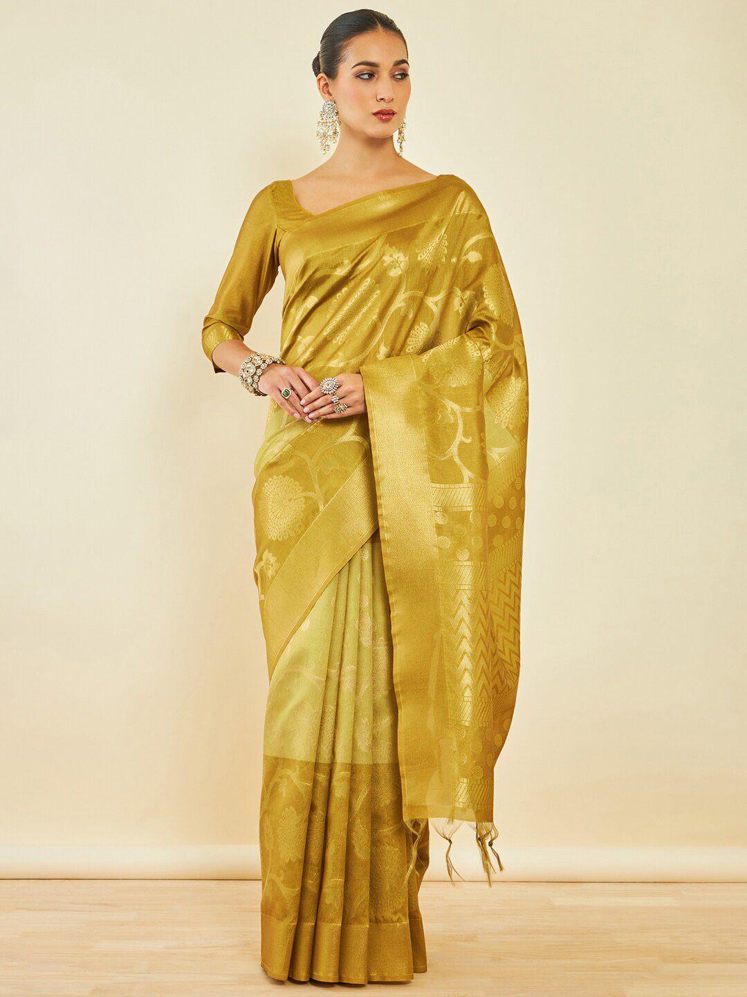 soch-woven-design-zari-silk-blend-tussar-saree