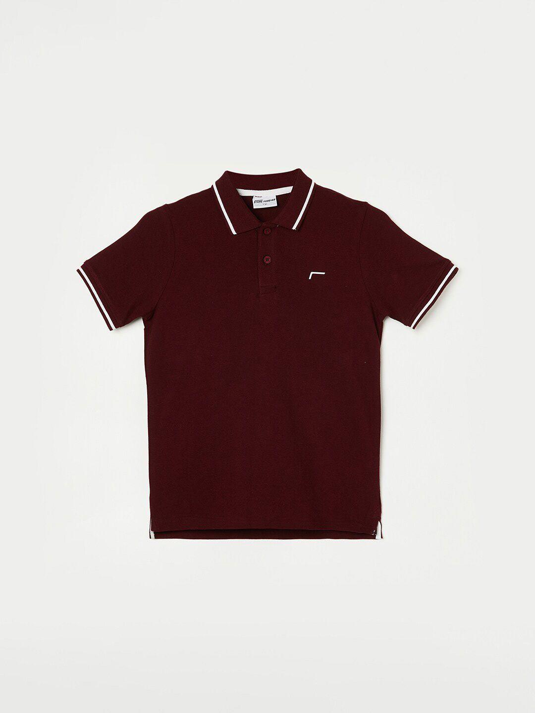 fame-forever-by-lifestyle-boys-polo-collar-pure-cotton-t-shirt