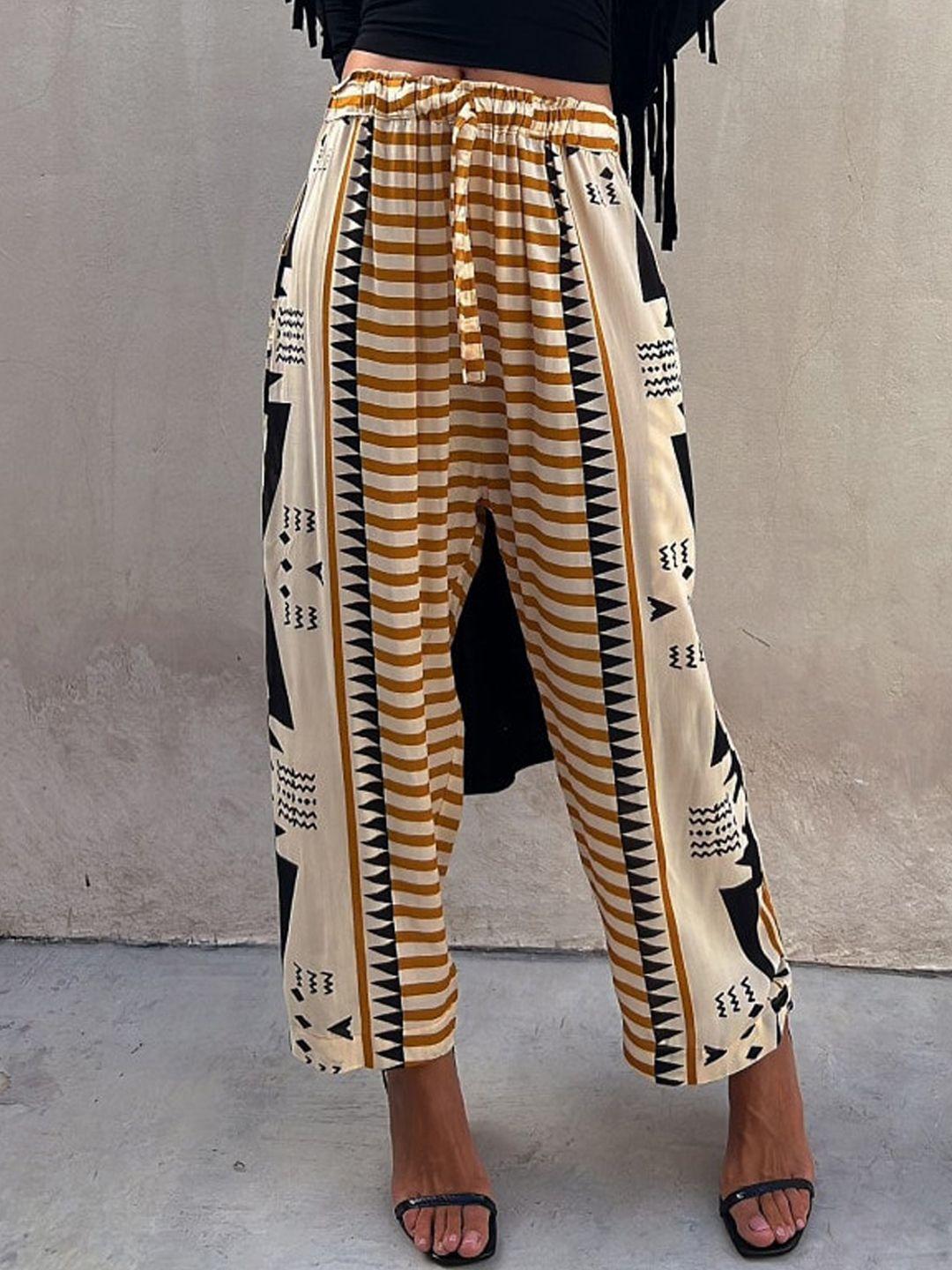 bostreet-women-cream-coloured-striped-printed-loose-fit-high-rise-trousers