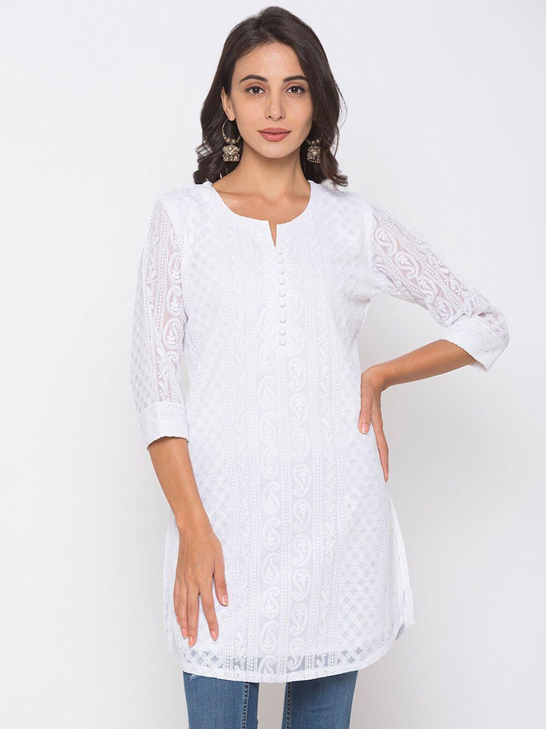 odette-women-white-ethnic-motifs-embroidered-cold-shoulder-sleeves-thread-work-georgette-kurta