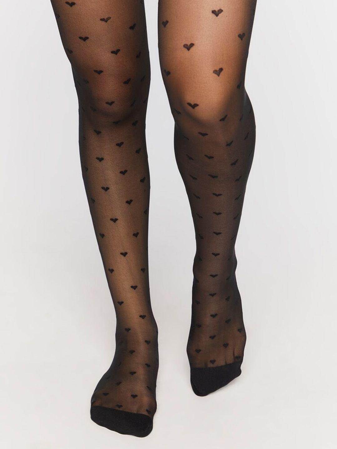 forever-21-self-design-hosiery-stockings