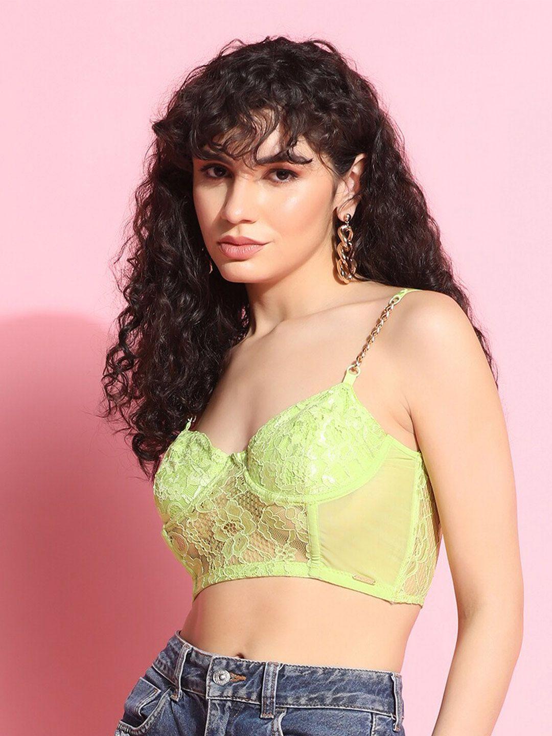 da-intimo-fluorescent-green-floral-lace-lightly-padded-bralette-bra-with-all-day-comfort