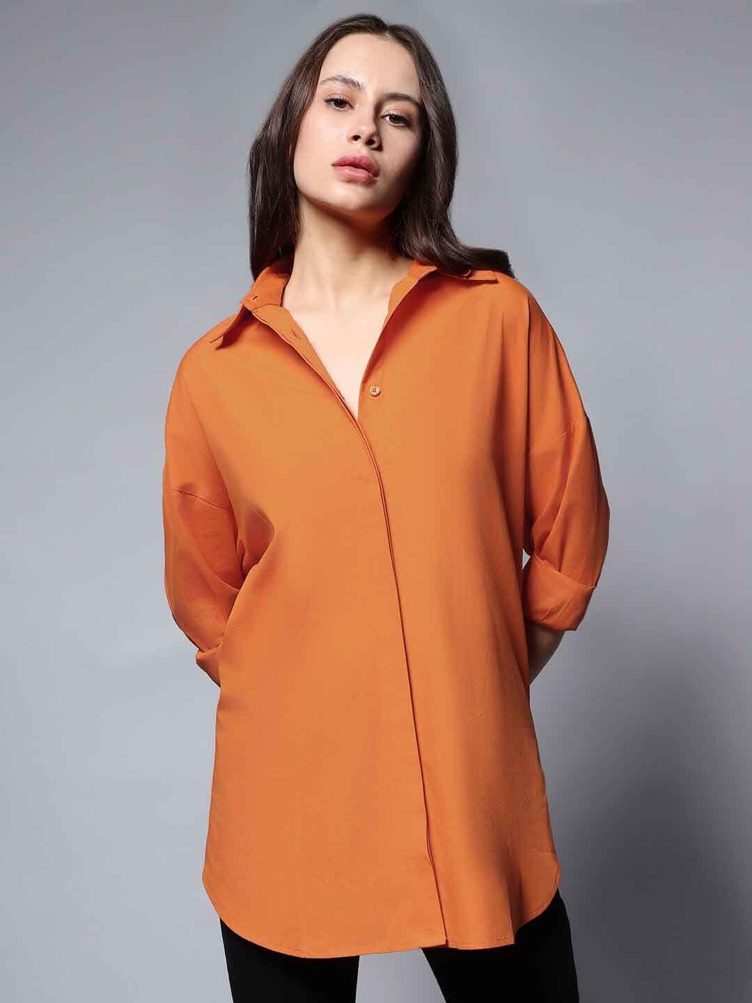 high-star-long-sleeves-solid-cotton-oversized-casual-shirt