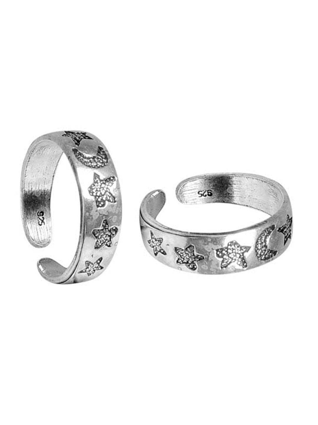 abhooshan-set-of-2-92.5-sterling-silver-set-of-2-engraved-oxidized-adjustable-toe-rings