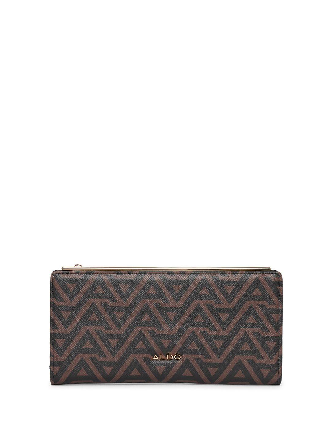aldo-women-geometric-printed-zip-around-wallet