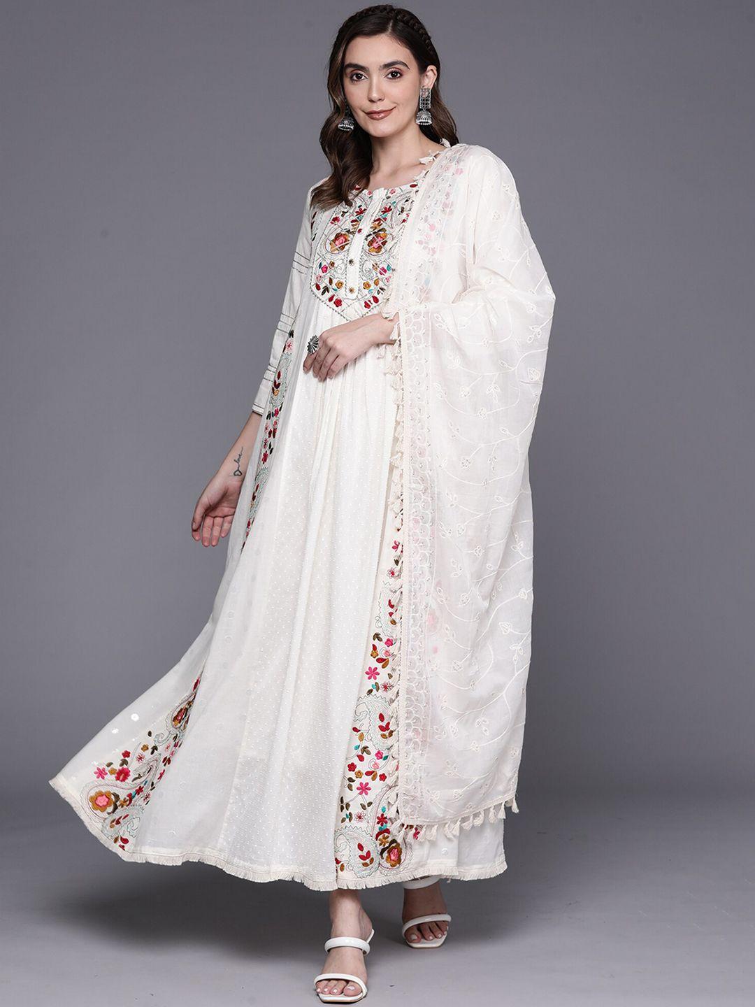 indo-era-floral-embroidered-a-line-cotton-ethnic-dress