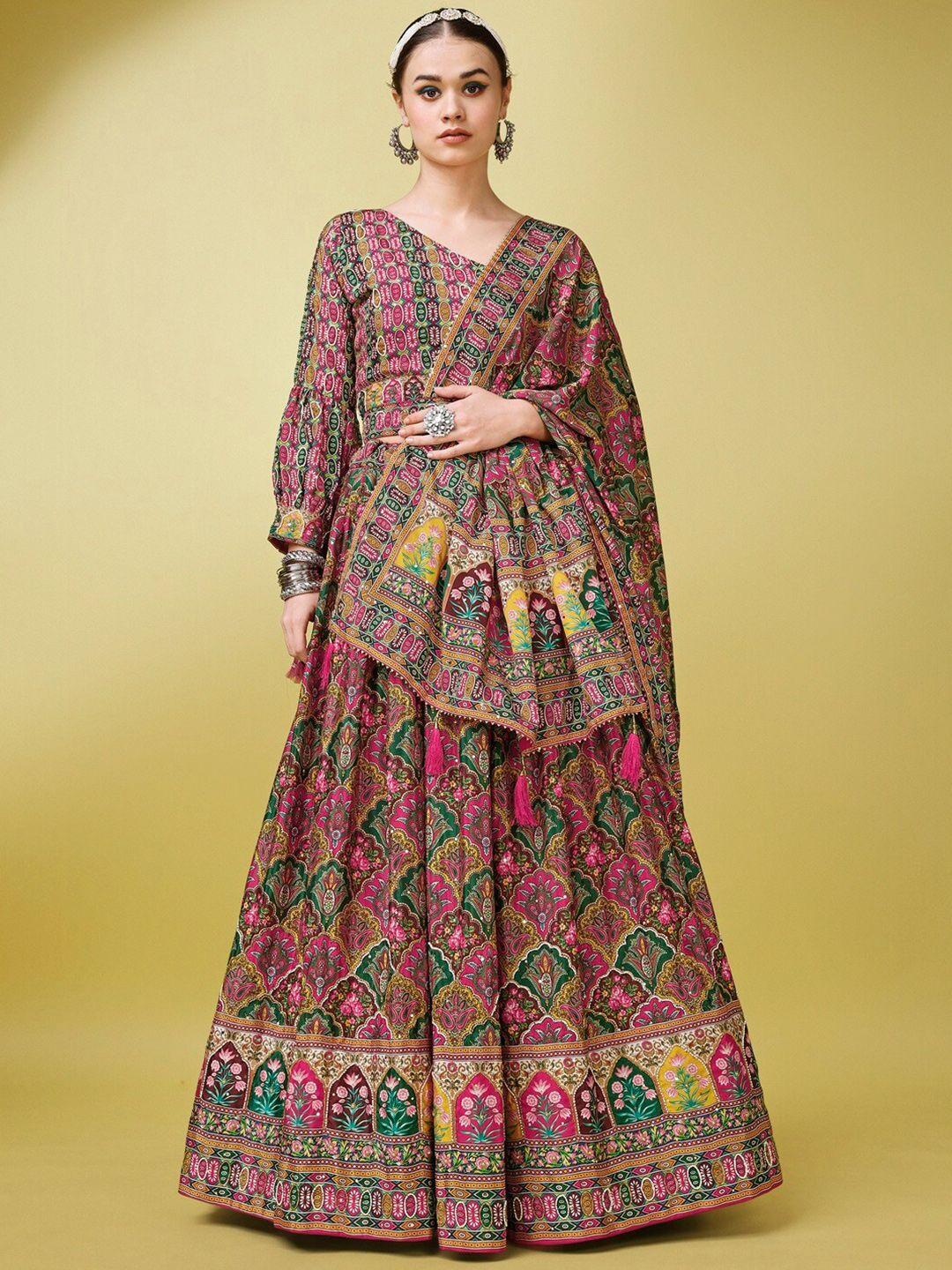 purvaja-ethnic-motifs-printed-silk-semi-stitched-lehenga-&-unstitched-blouse-with-dupatta