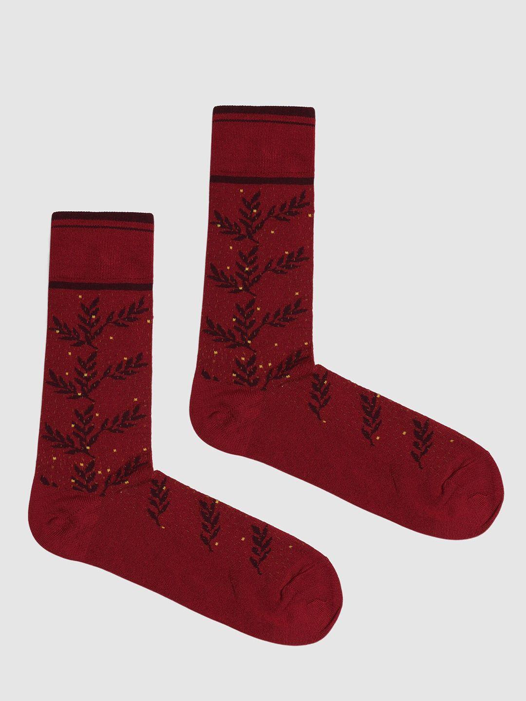blackberrys-men-pack-of-2-patterned-calf-length-cotton-socks