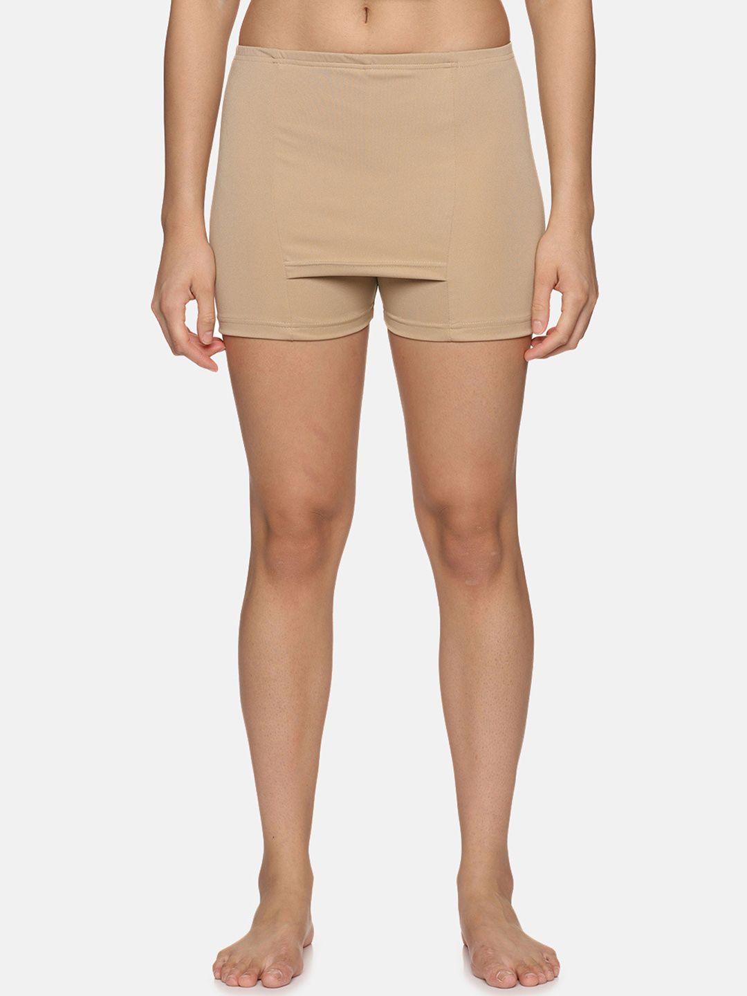 not-yet-by-us-women-front-double-layer-stretchable-shorts