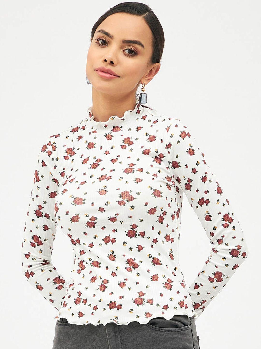 harpa-floral-printed-high-neck-fitted-top
