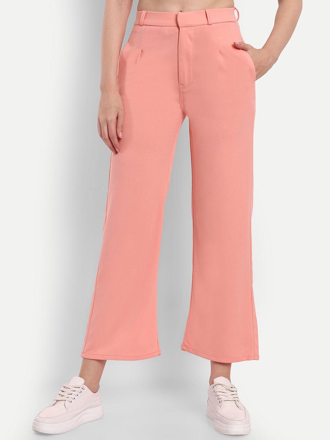 broadstar-women-pink-smart-loose-fit-high-rise-easy-wash-trousers
