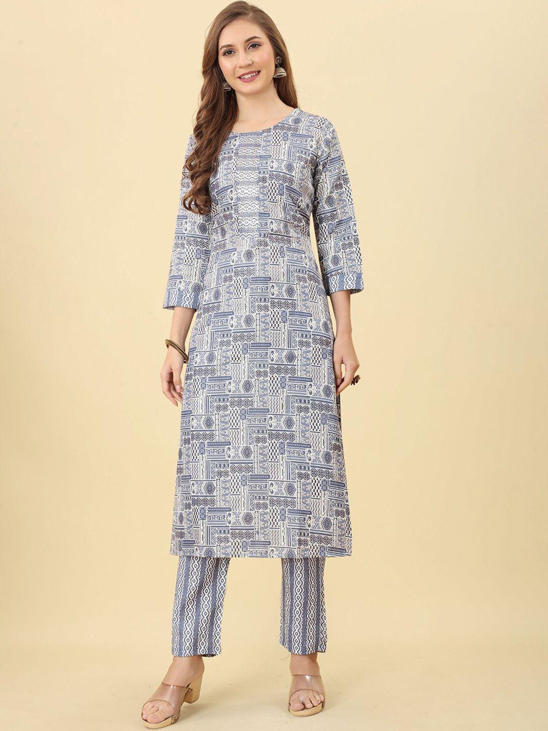 evermore-ethnic-motifs-printed-straight-kurta-with-trousers