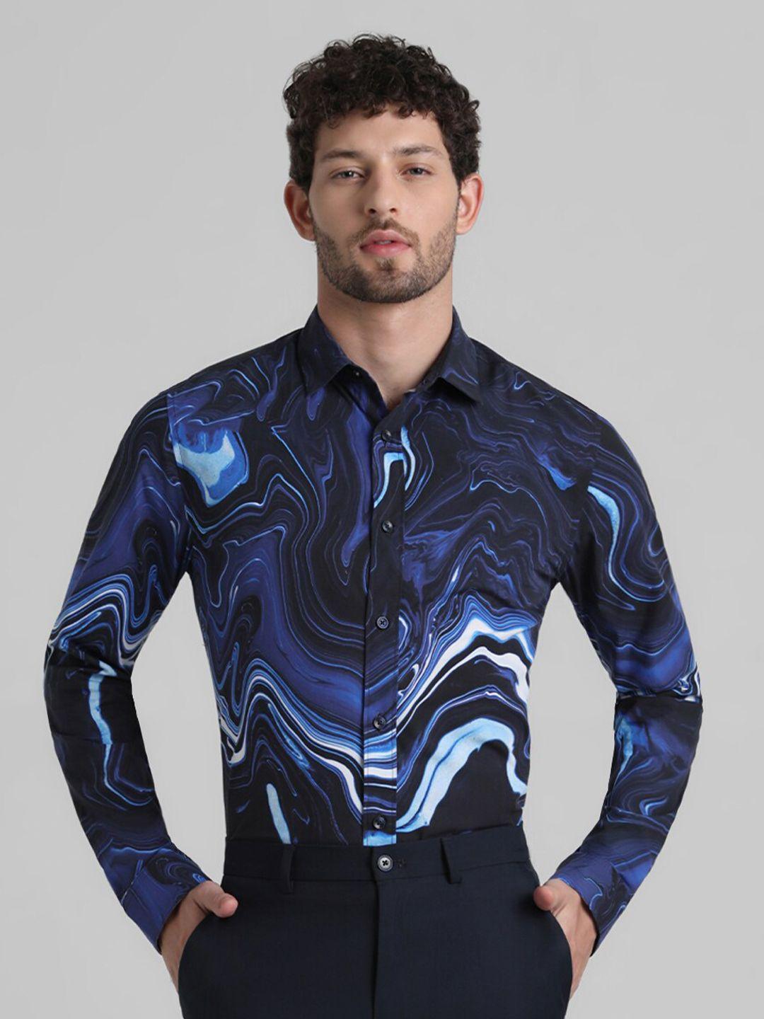 jack-&-jones-slim-fit-abstract-printed-pure-cotton-casual-shirt
