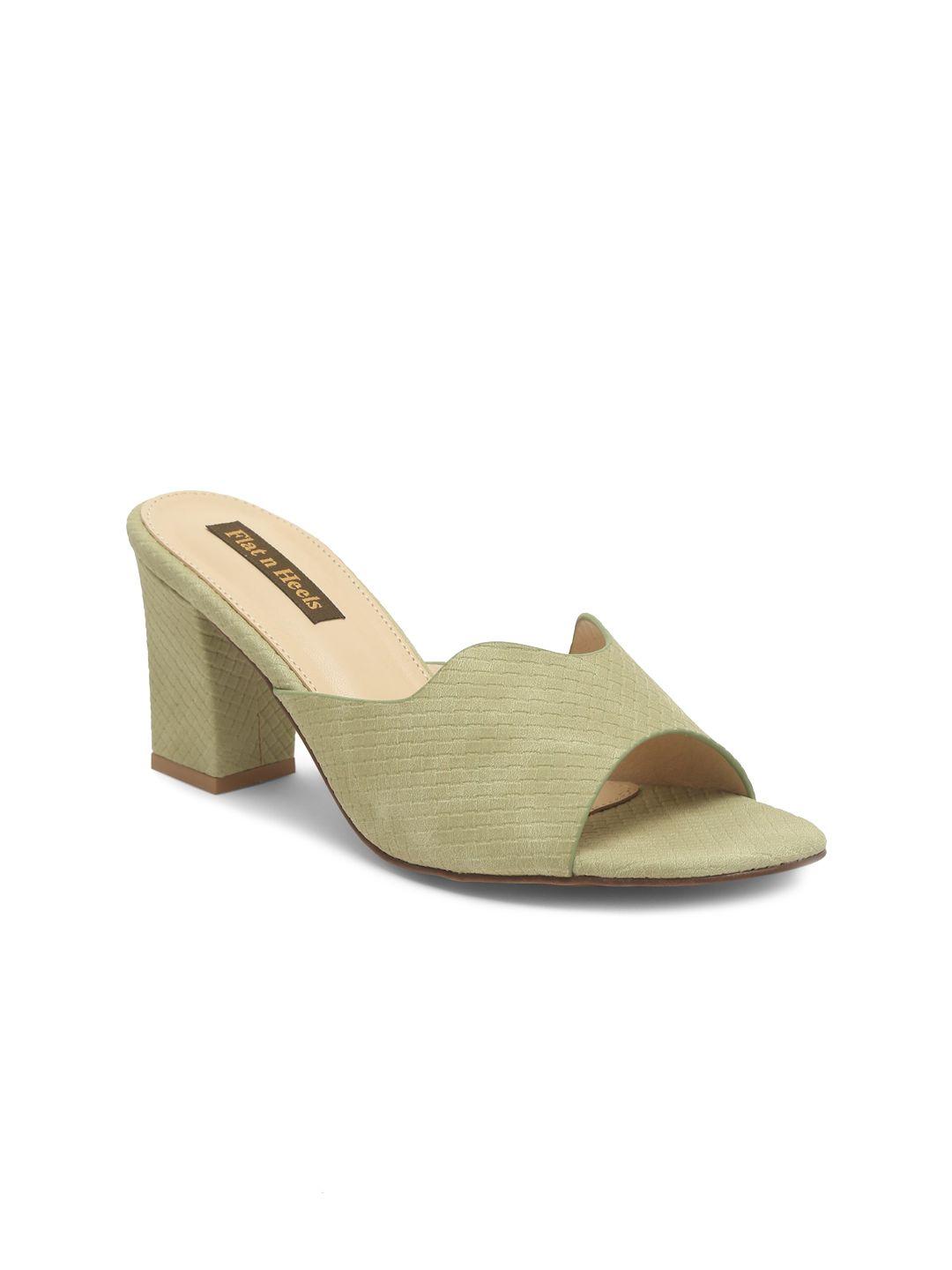 flat-n-heels-textured-open-toe-block-heels