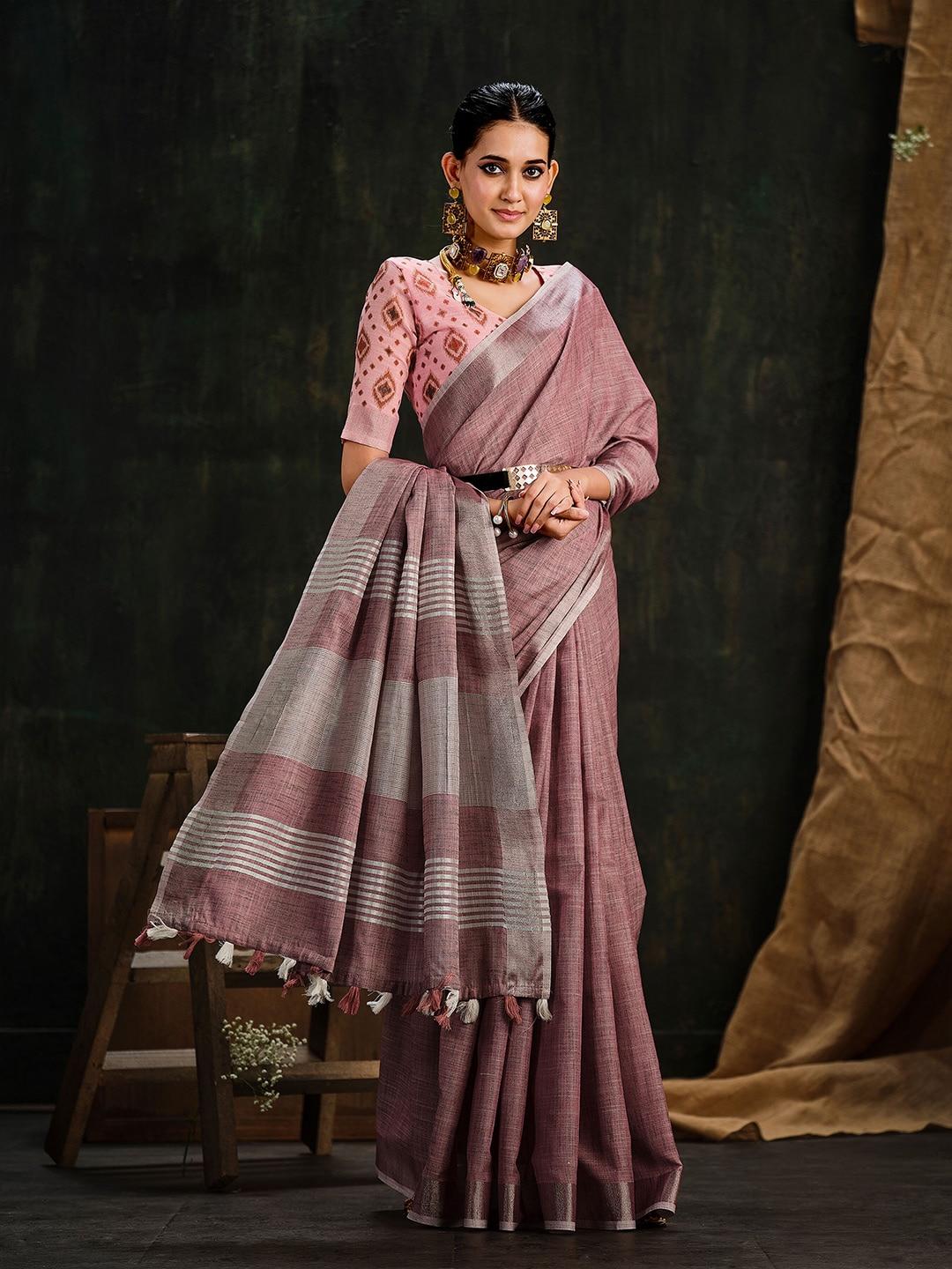 sangria-zari-saree-with-blouse-piece