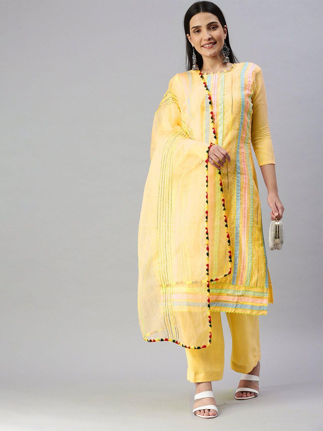 manvaa-geometric-embroidered-gotta-patti-detailed-unstitched-dress-material