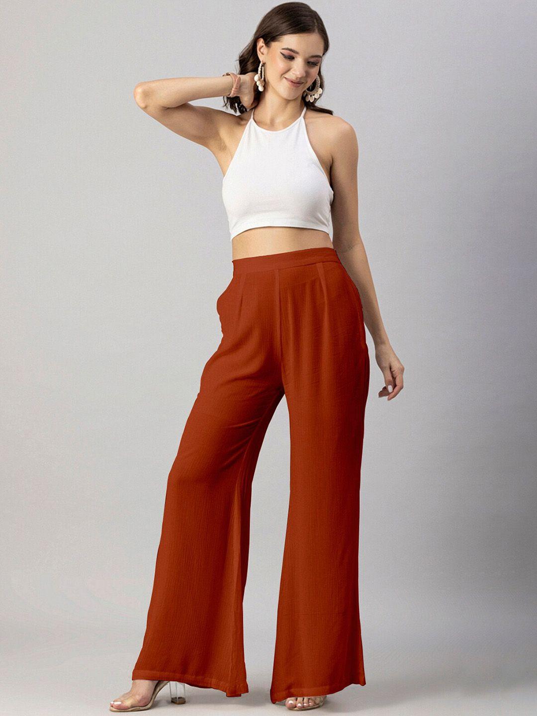 moomaya-women-loose-fit-high-rise-pleated-trousers
