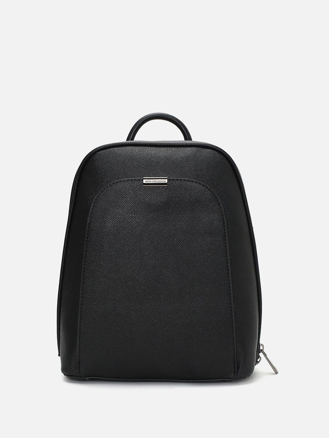 van-heusen-pu-textured-backpacks