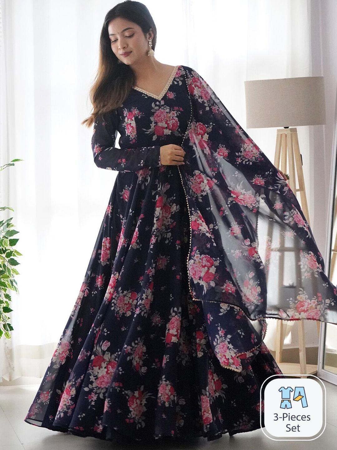 fusionic-floral-printed-v-neck-gown-ethnic-dresses-with-dupatta