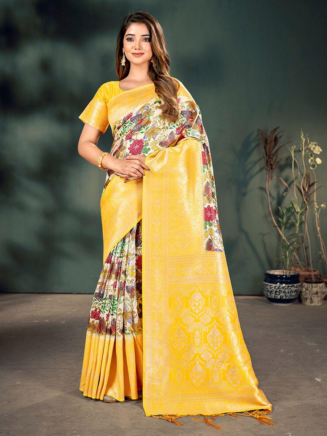 mitera-floral-printed-zari-silk-blend-banarasi-saree