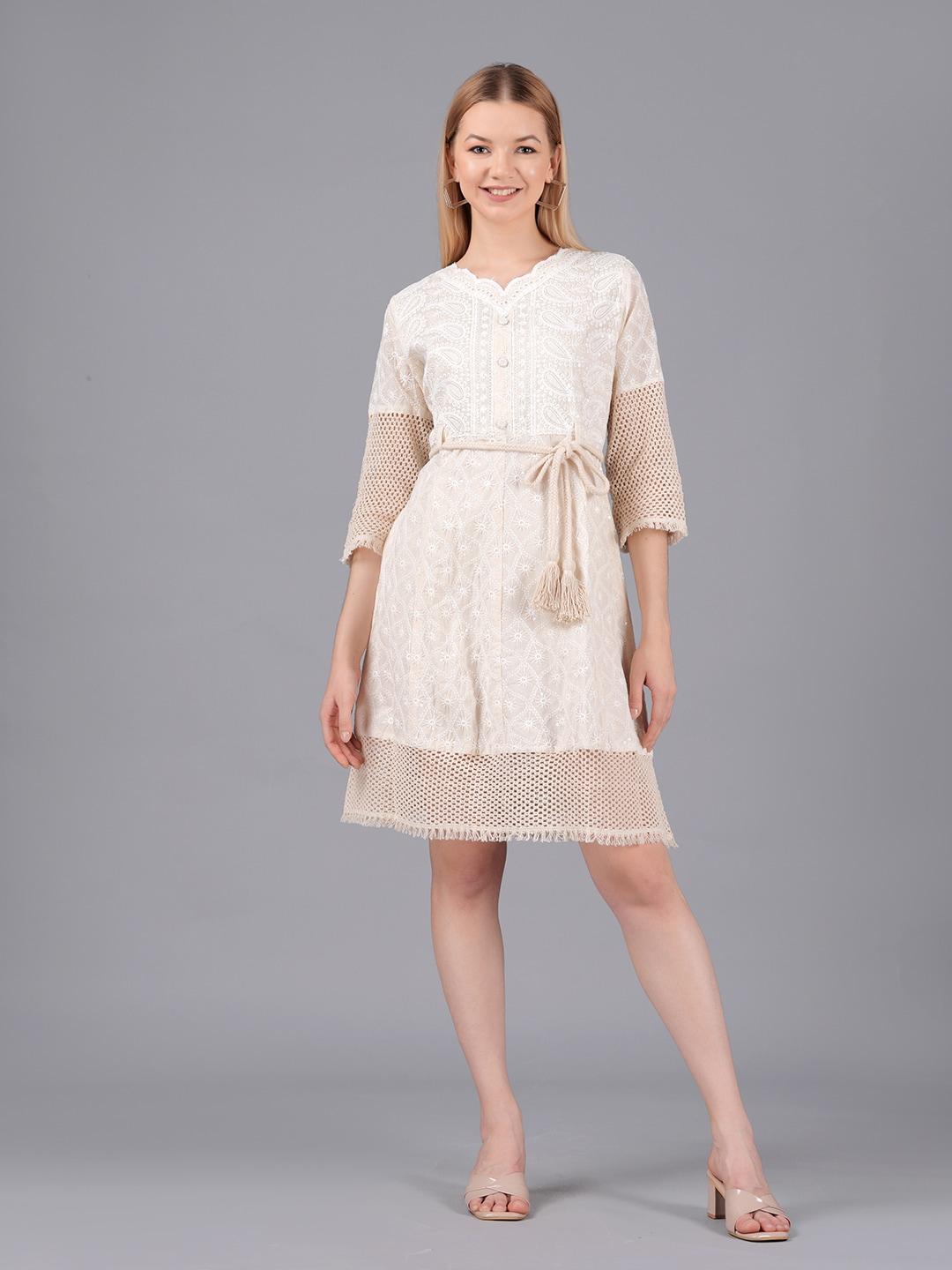 kpf-paisley-embroidered-v-neck-lace-inserts-cotton-casual-a-line-dress