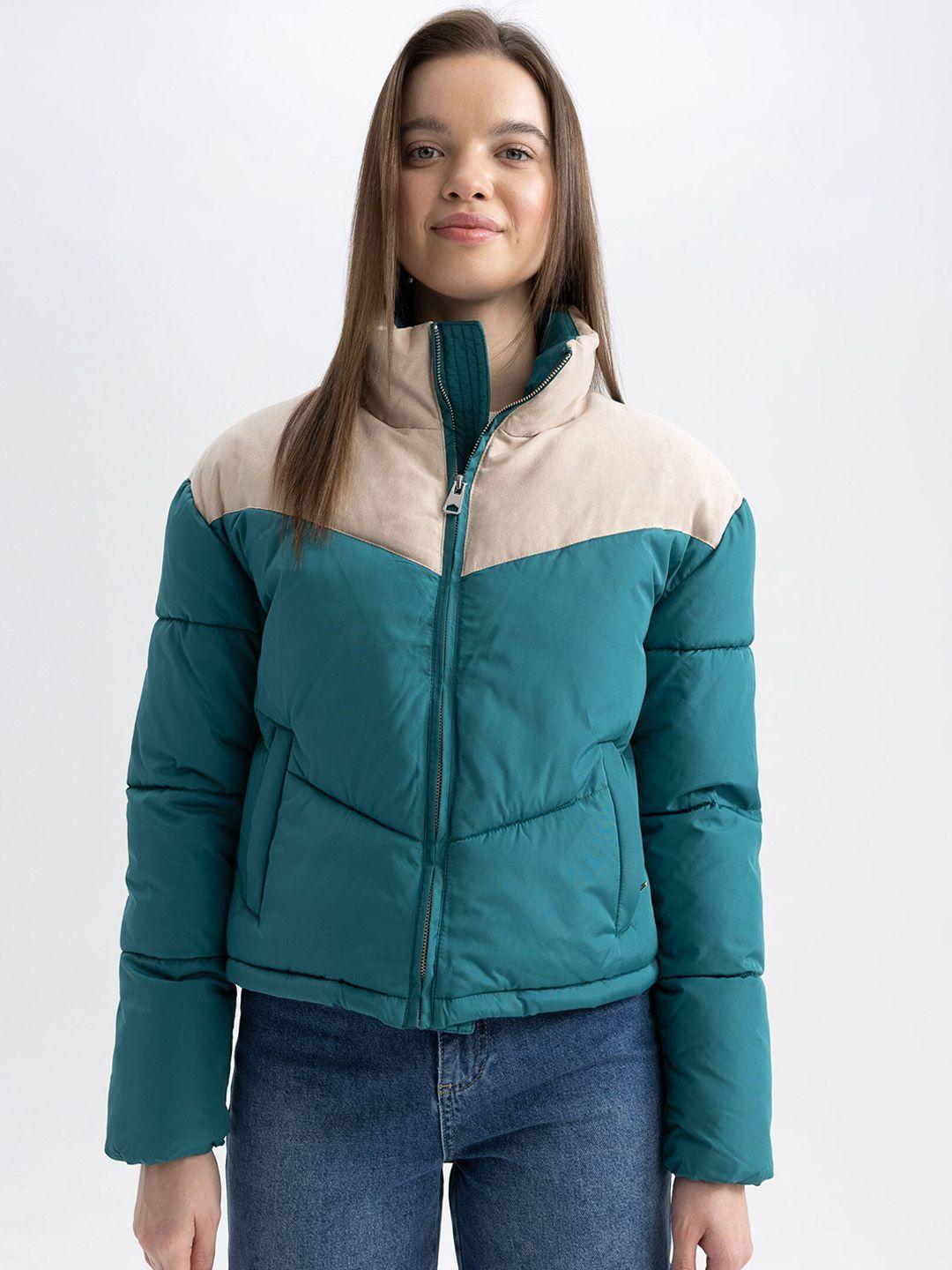 defacto-colourblocked-crop-puffer-jacket