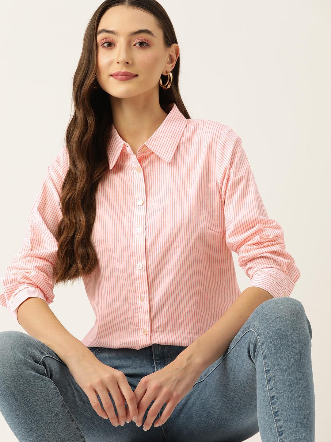 dressberry-women-original-pinstripes-cotton-casual-shirt
